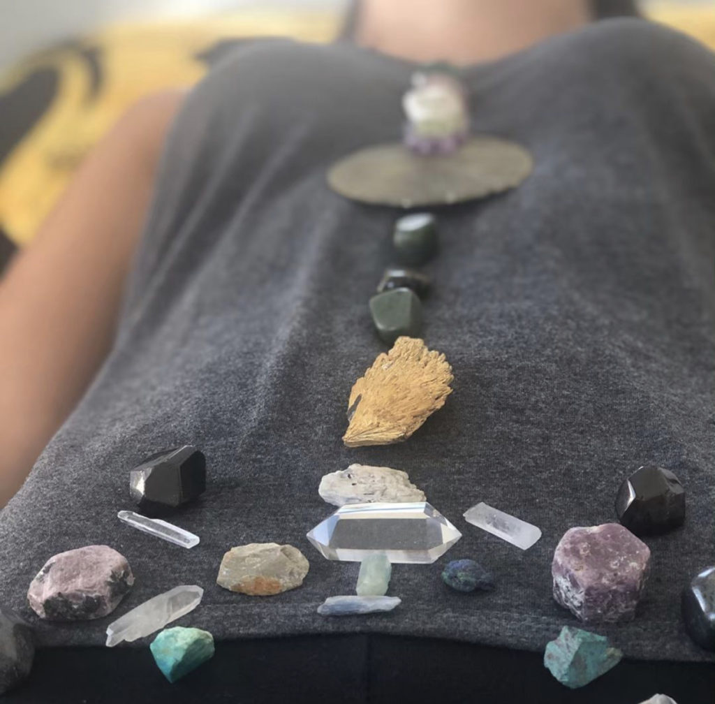 Relax - working with crystals to de-stress