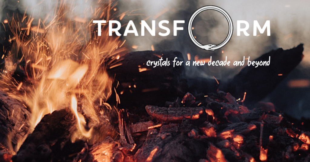 Transform: crystals for a new decade and beyond